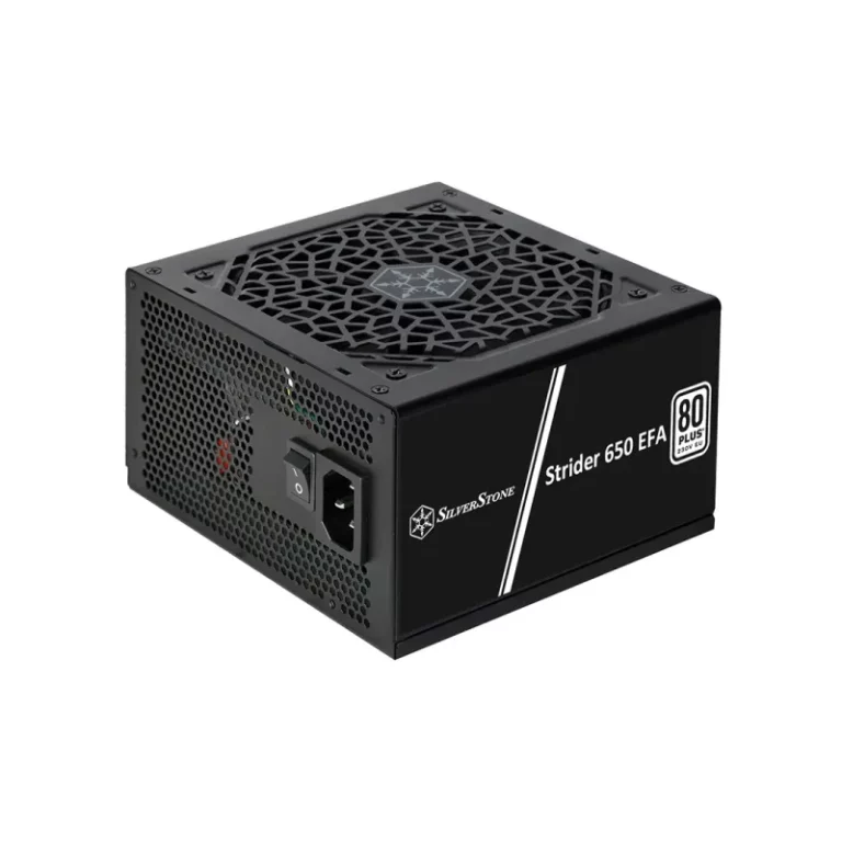 SilverStone Strider 650W CFA 80+ Certified Power Supply Black Cable