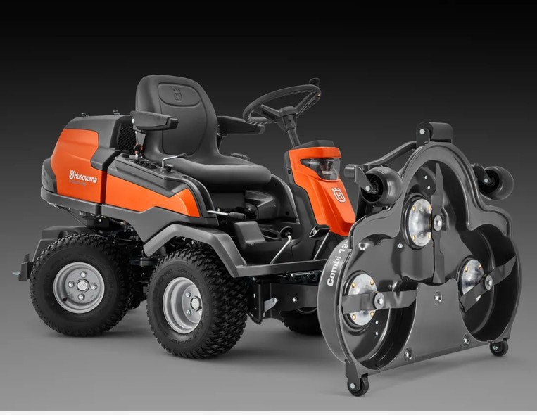 Husqvarna R 420TsX AWD — Combi 112 & Bürste | Dancover
