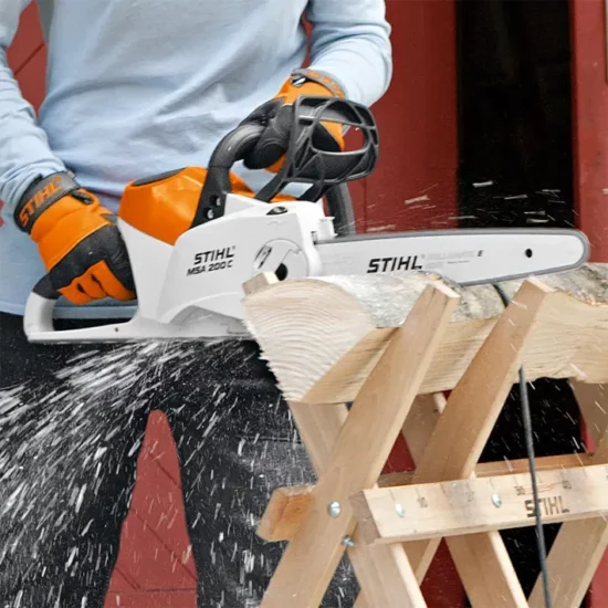 STIHL MSA 220 C-B – Profi-Akku-Kettensäge mit EC-Motor, 36 V, 30-cm-Schwert, QuickStop Super, Ematic-Schmierung – Image 3