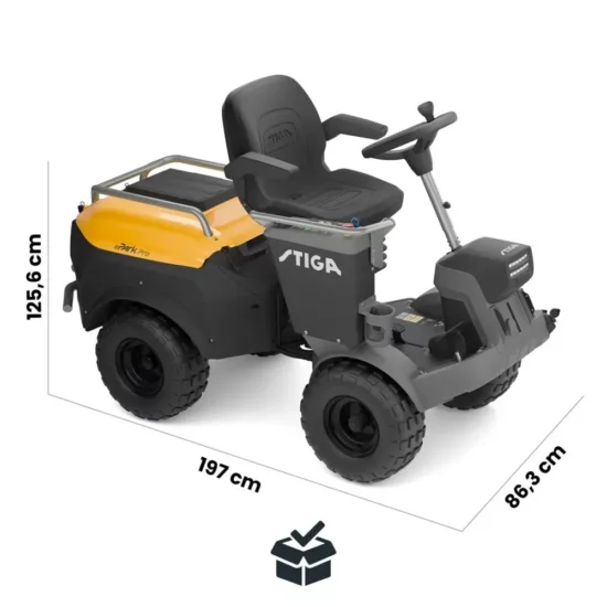 STIGA ePark Pro Elektro-Aufsitzmäher 110cm Profi | Dancover – Image 3