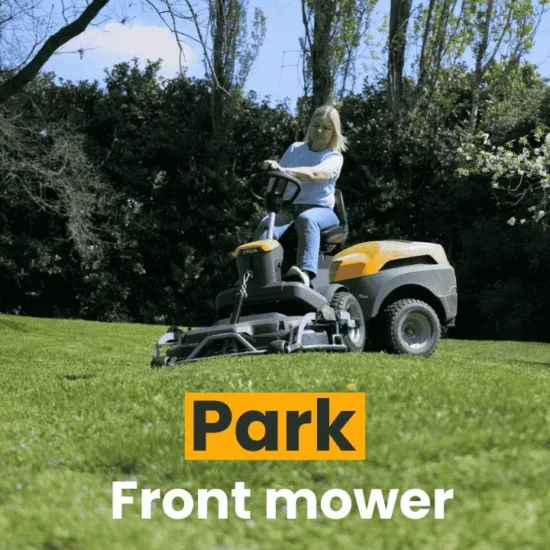 STIGA Park 700 W Aufsitzmäher ST 600 Twin Bluetooth LED | Dancover – Image 3
