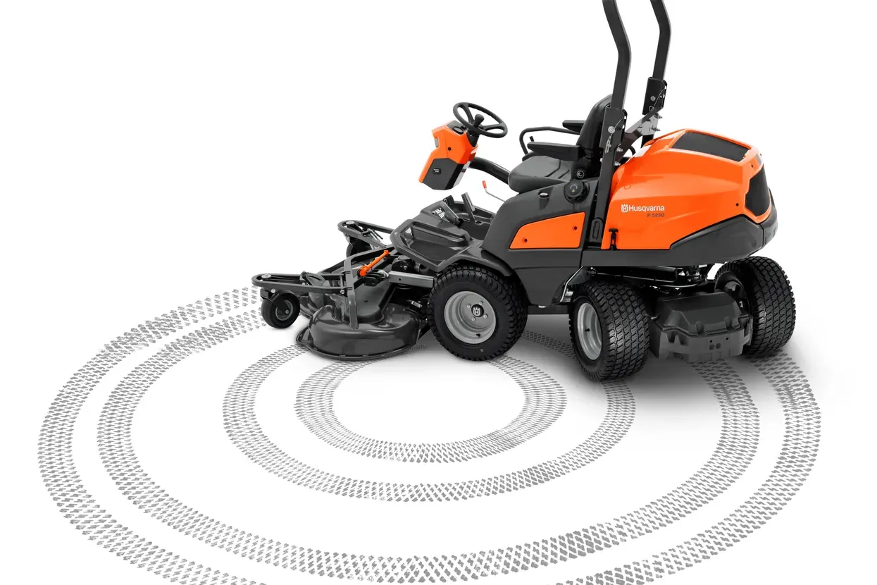 Husqvarna P 520D Diesel-Frontmäher mit Werkskabine Kubota | Dancover – Image 4