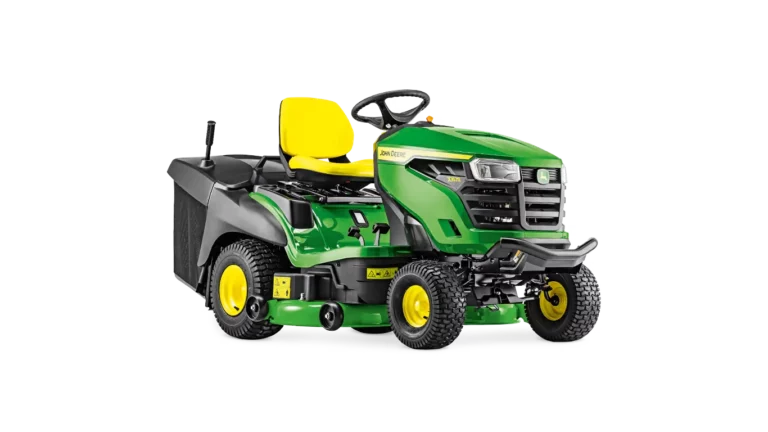 John Deere X147R Rasentraktor 92cm V-Twin 300L Fangkorb | Dancover