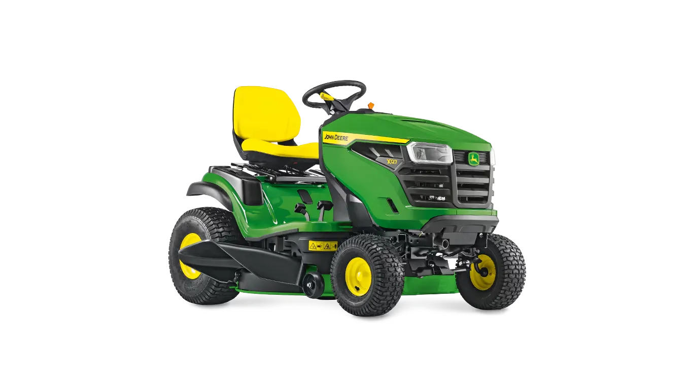 John Deere X147R Rasentraktor 92cm V-Twin 300L Fangkorb | Dancover – Image 3