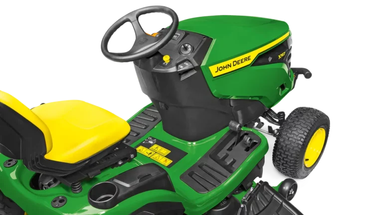 John Deere X167 Rasentraktor 122cm V-Twin 15kW Edge Deck | Dancover