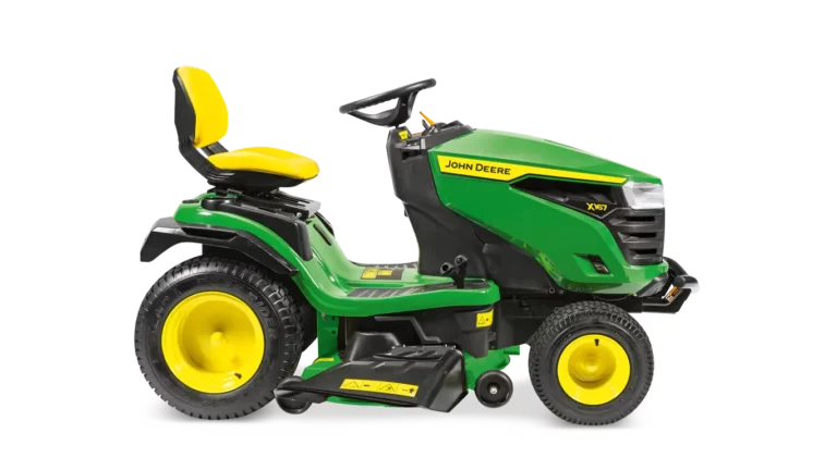 John Deere X167 Rasentraktor 122cm V-Twin 15kW Edge Deck | Dancover