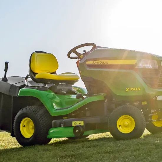 John Deere X350R Rasentraktor 107cm 300L Kawasaki V-Twin | Dancover – Image 2
