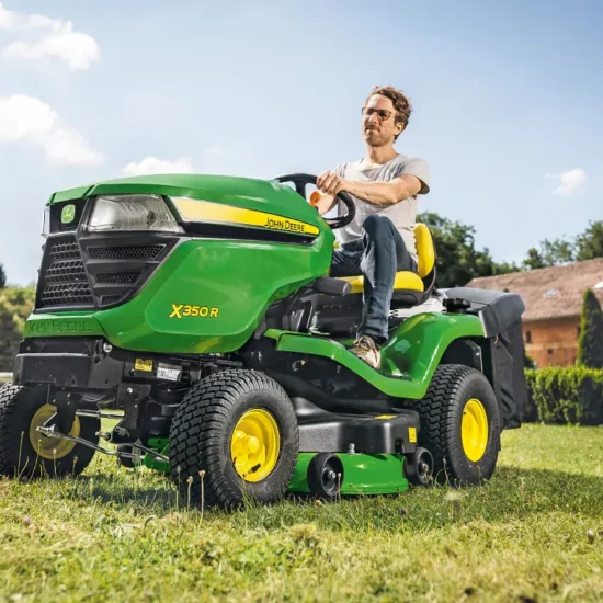 John Deere X350R Rasentraktor 107cm 300L Kawasaki V-Twin | Dancover – Image 3