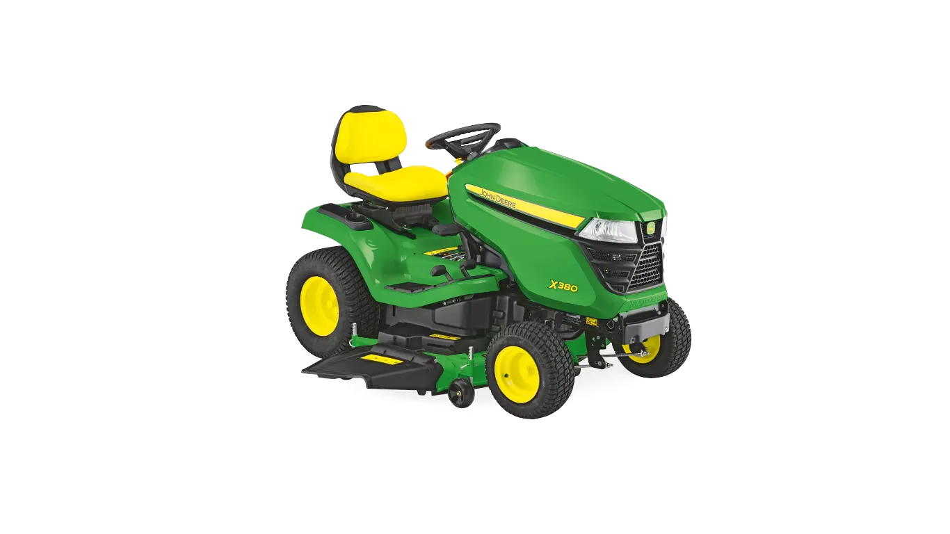 John Deere X350 Rasentraktor 107cm Accel Deep Kawasaki | Dancover – Image 4