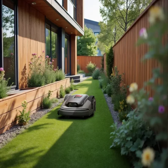 Robotgressklipper Roborock RockMow S108 – Uten Kanttrål, Opptil 800 m² – Image 3