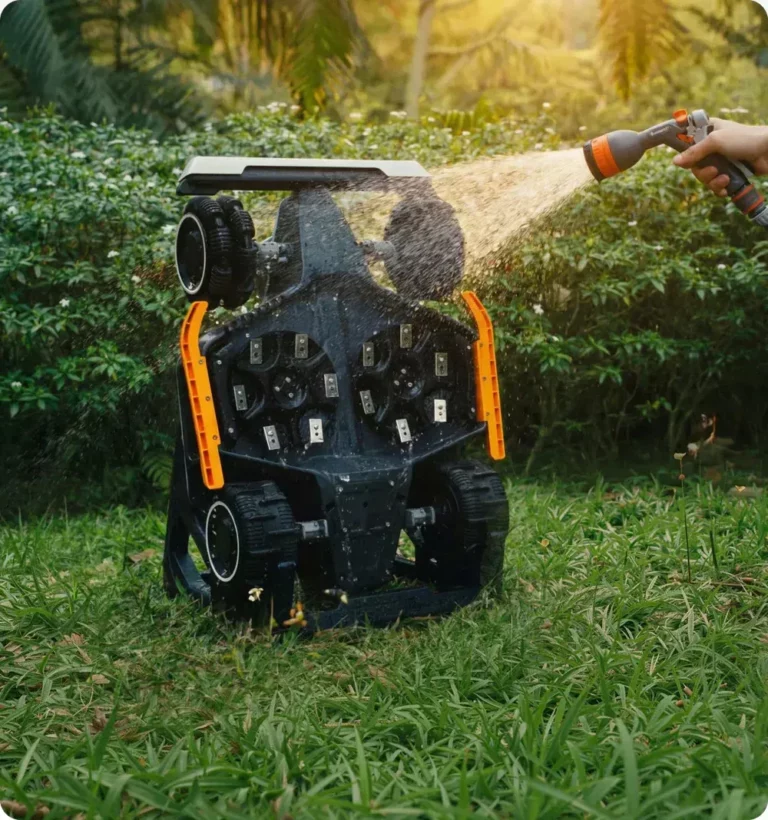 Mammotion Luba 3 AWD 10000 – Kabelloser Mähroboter mit Tri-Fusion (LiDAR 360° + NetRTK + Vision), 10 TOPS KI, 15 Ah Akku und Allradantrieb für bis zu 10.000 m²